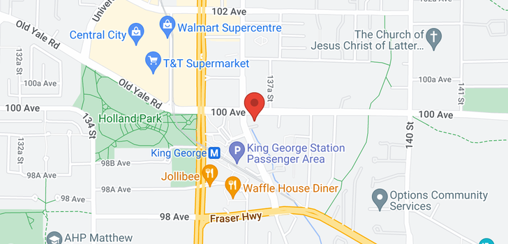 map of 3905 13696 100 AVENUE